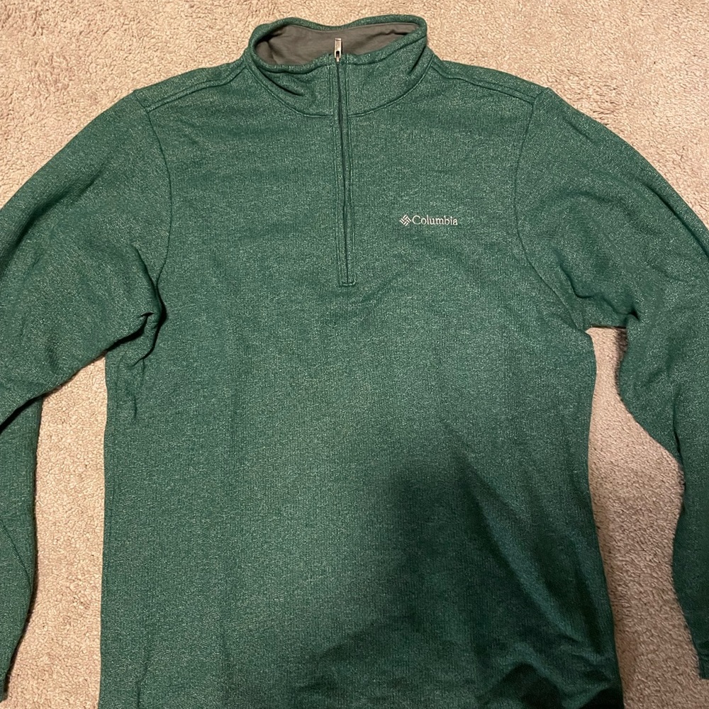 Columbia Quarter Zip Sweater